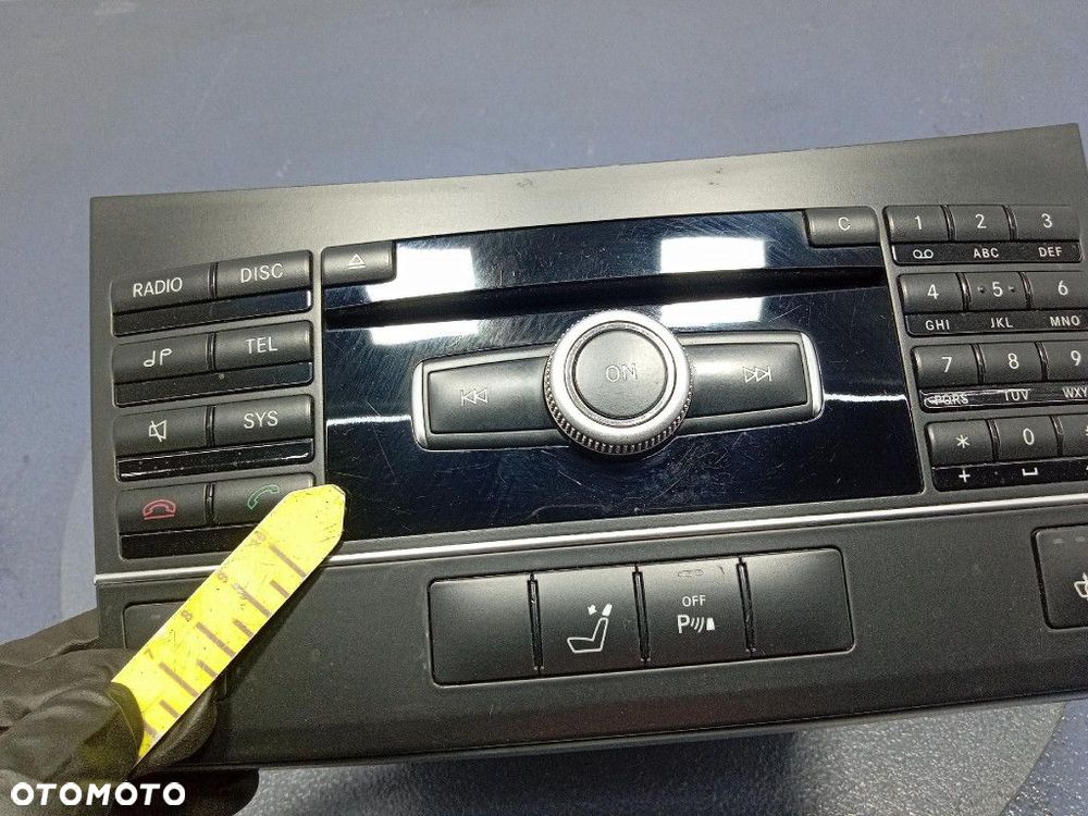 MERCEDES E KLASA W212 RADIO CD FABRYCZNE OEM A2129060201 - 7
