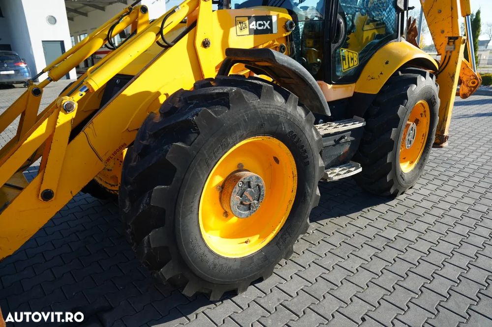 JCB 4CX / BULDOEXCAVATOR / 6.200 ORE / DIRECȚIE PE TOATE ROȚILE / - 16
