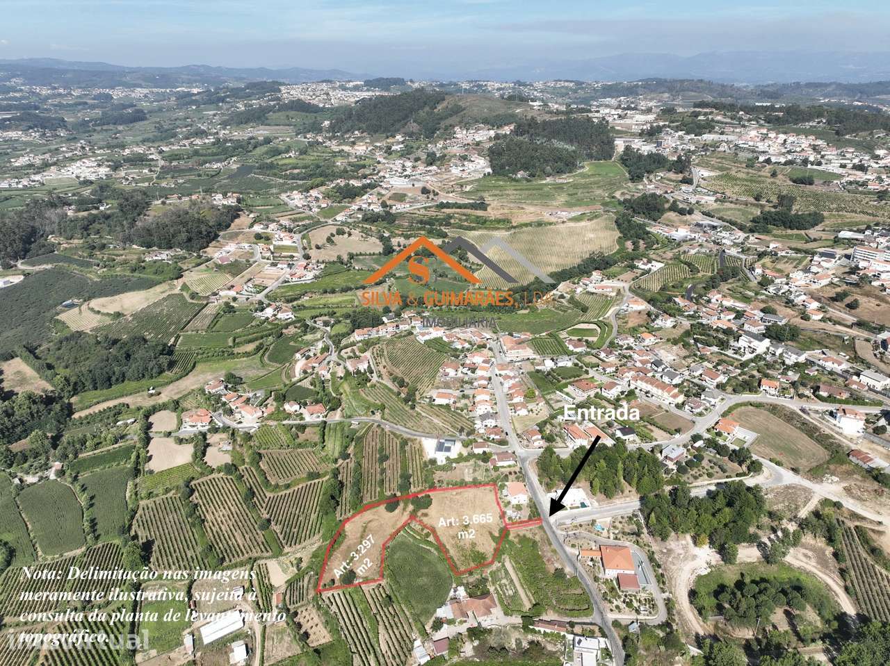 Terreno rústico em Torno, 7272 m², com acesso pavimentado - Grande imagem: 2/8