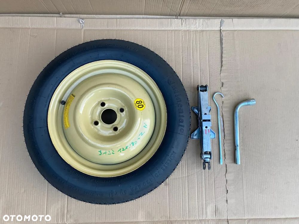 Orginalne Koło dojazdowe 15  zapasowe dojazdówka  do HONDA JAZZ II III + ZESTAW WYSYŁKA - 1
