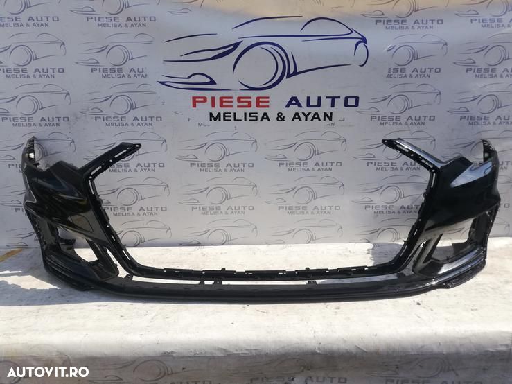 Bara fata Audi A6 4K C8 S-Line an 2018-2019-2020-2021-2022 Gauri pentru 6 senzori si spalatoare fa - 1