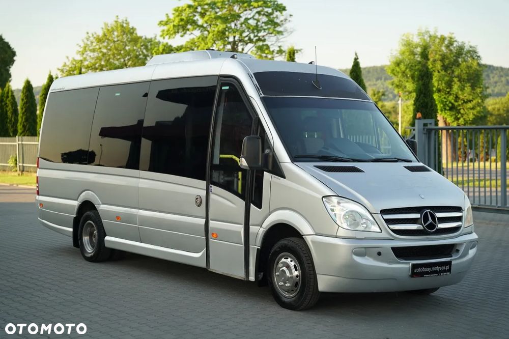 Mercedes-Benz SPRINTER 516 CDI / 2x KLIMA  / BOGATE WYPOSAŻENIE / SKÓRY / SPROWADZONY - 5