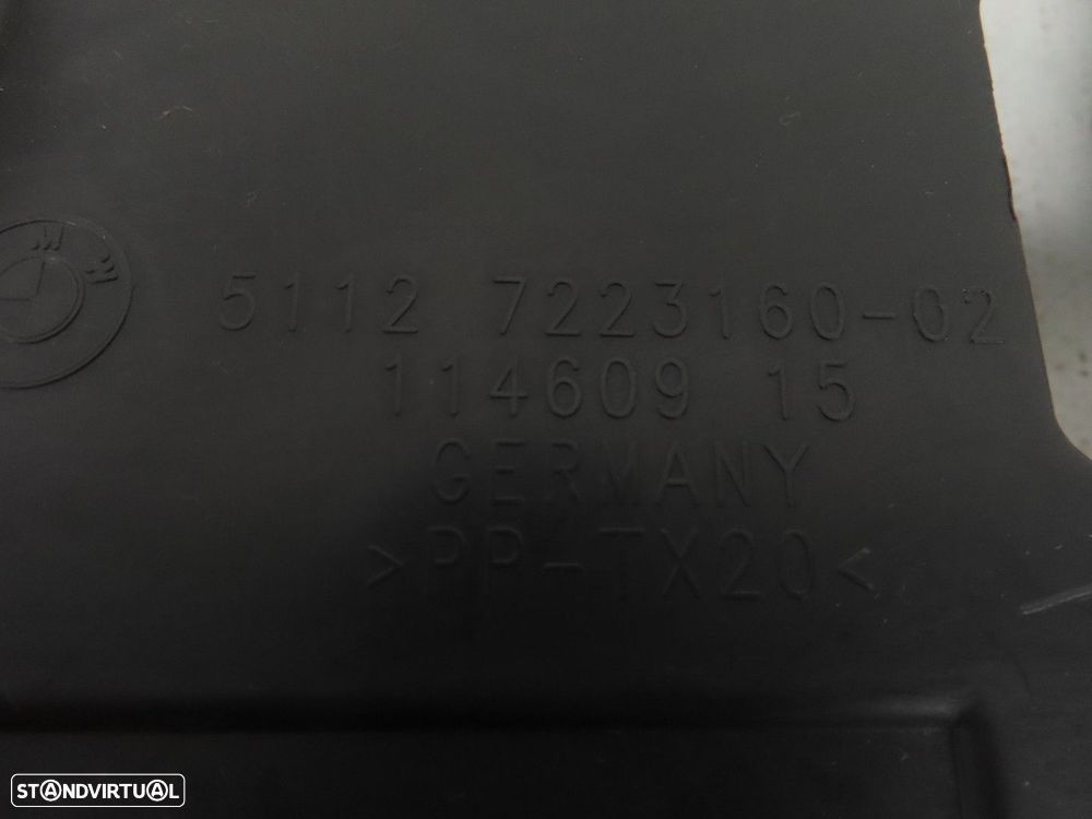 Suporte do parachoques Trás/Interior Seminovo/ Original BMW 6 Convertible (F12)/... - 3