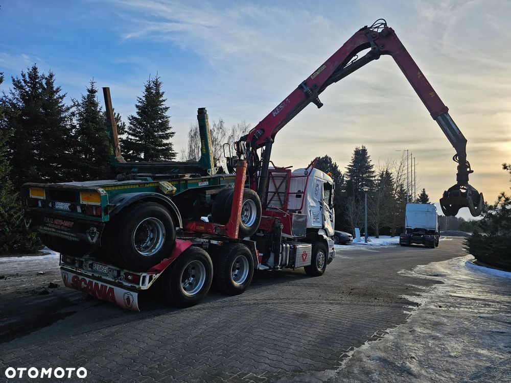 Scania R580 6x4 V8 + KESLA + WÓZEK DOLL CAŁY ZESTAW - 5