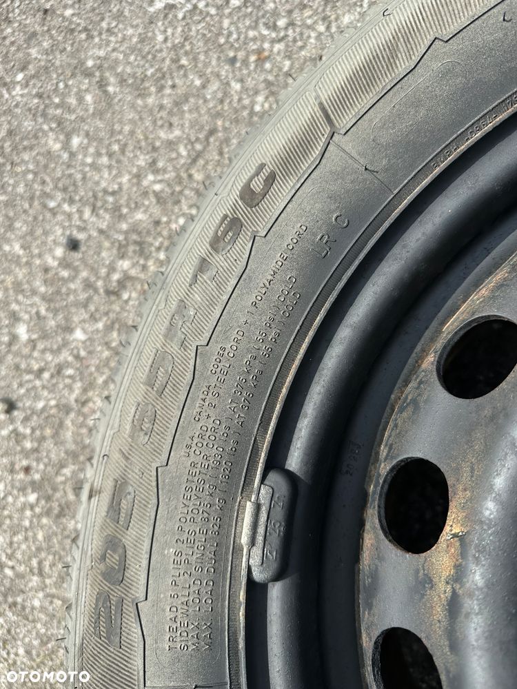 MERCEDES 639 koło zapasowe dojazdowe 205/65/16 c - 4