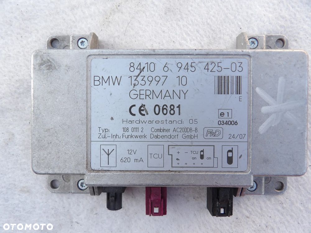 BMW - X5 , E53 , E46 - WZMACNIACZ ANTENY - 6945425 - 1