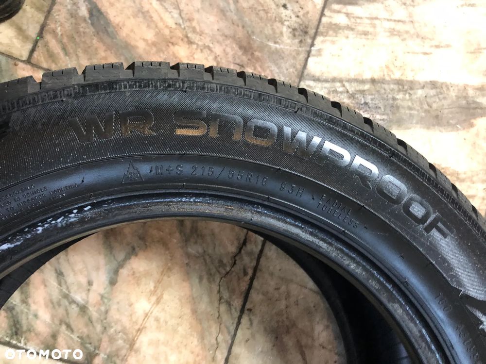 Opony Zimowe 215/55 R16 93H 7,5 MM 2021R Nokian Tyres WR SnowProof- 4 Szt - Gwarancja Wysyłka Montaż - 6