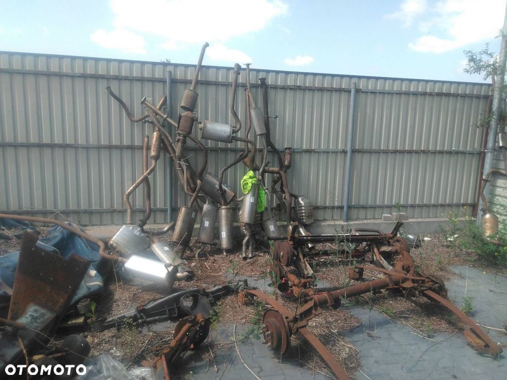 TŁUMIK WYDECH ŚRODKOWY + KOŃCOWY AUDI A4 B5 1.9 TDI 8D0253411D 8D0253611Q - 6