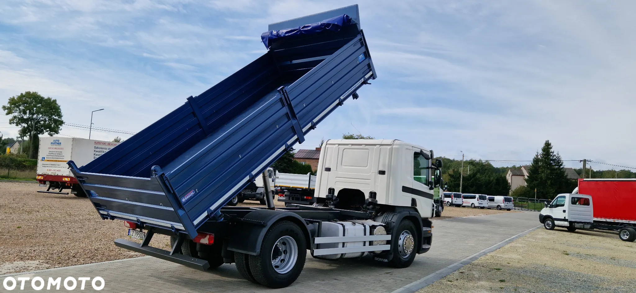 Scania P270 kiper nowa wywrotka 3 stronna  bezwypadkowy bdb stan - 10