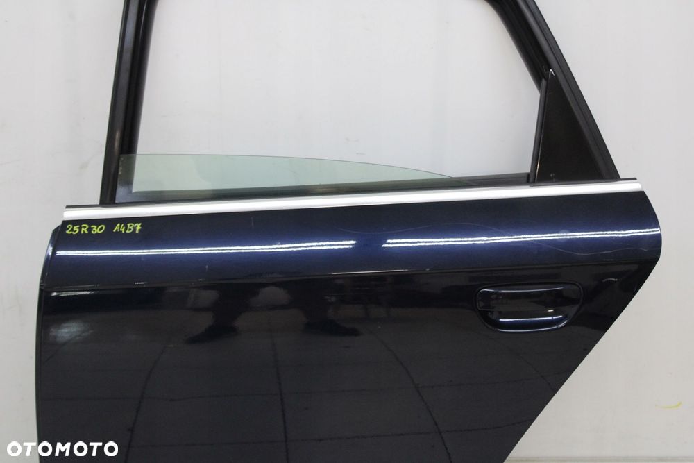 AUDI A4 B7 SEDAN 04R- DRZWI LEWE TYLNE LEWY TYŁ LZ5A - 4