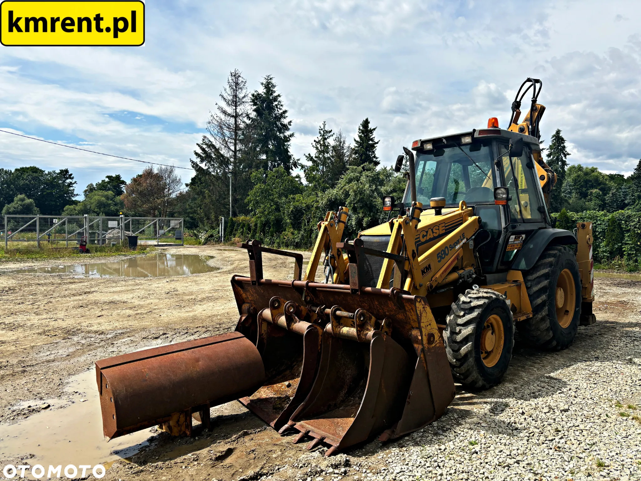 Case 580 SLE KOPARKO-ŁADOWARKA 1998R. | JCB 3CX CASE 590 CAT 428 432 NEW HOLAND 110 - 8