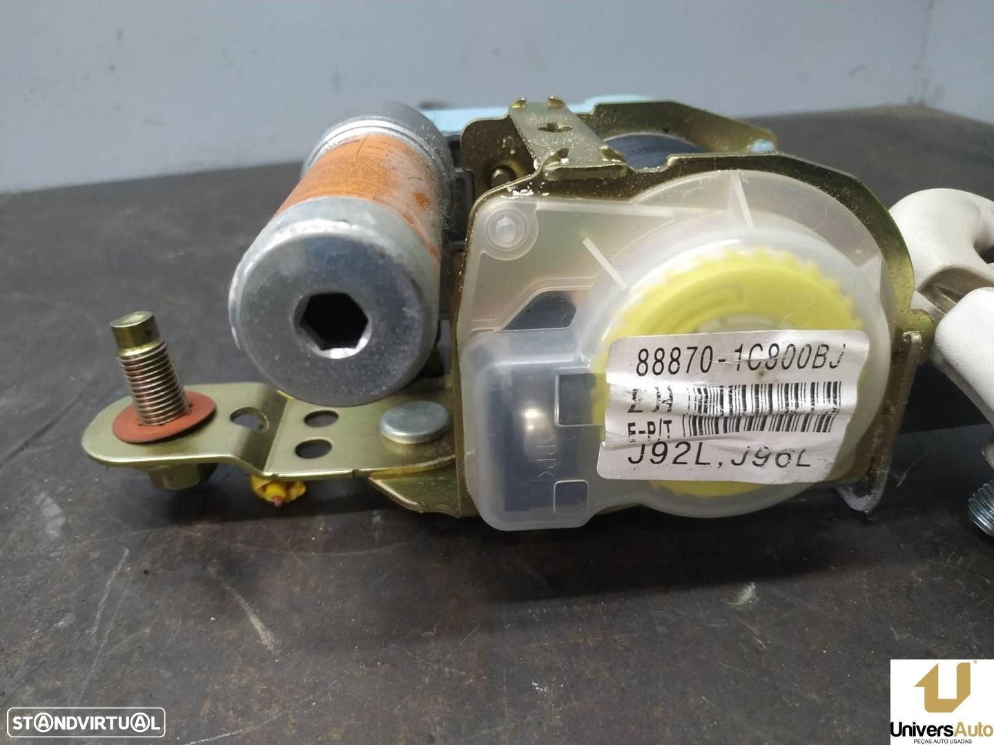 CINTO SEGURANÇA FRONTAL ESQUERDO HYUNDAI GETZ 2005 -888701C80055J - 2