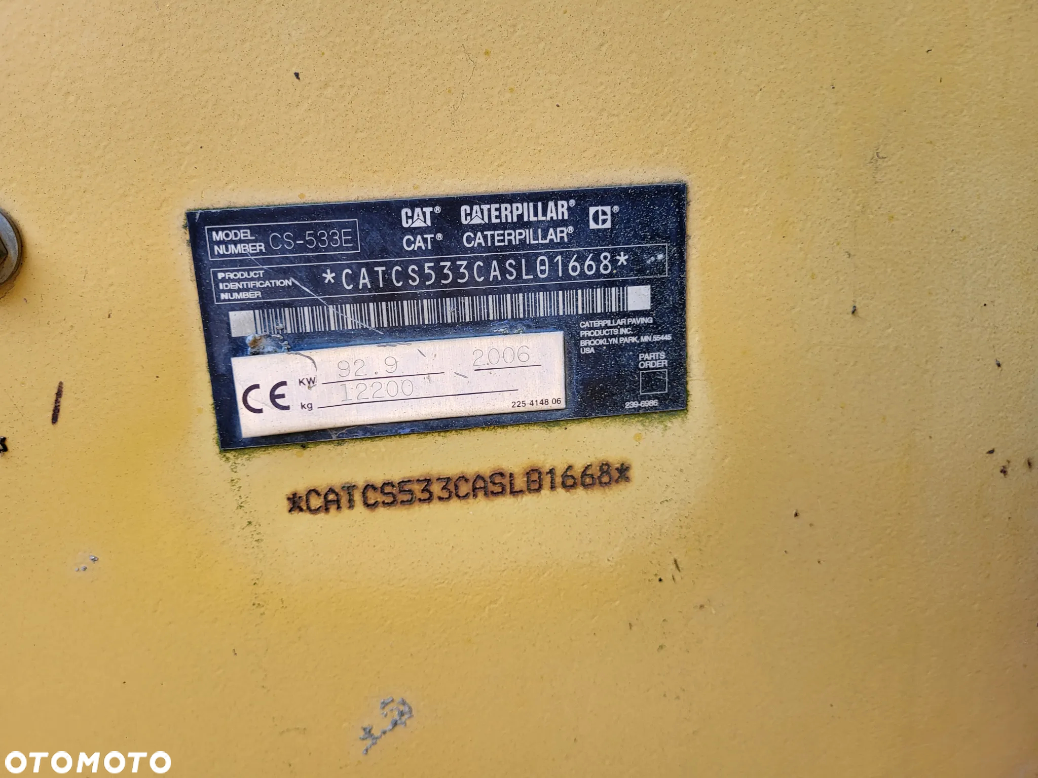 Caterpillar Walec CS-533E - 5