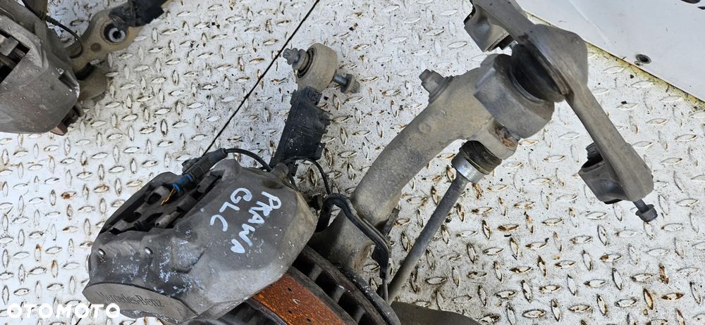 Mercedes GLC X253 3.0 350d V6 24V 4-Matic 258 KM Kompletna zwrotnica przednia prawa lewa Zawierzenie przód prawy lewy Zwrotnica Wahacze Piasta - 17