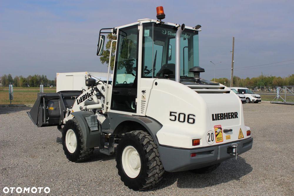 Liebherr L506 STEREO / ŁYŻKA / WIDŁY / SZYBKOZŁĄCZE / SPROWADZONA Z FRANCJI/ - 8