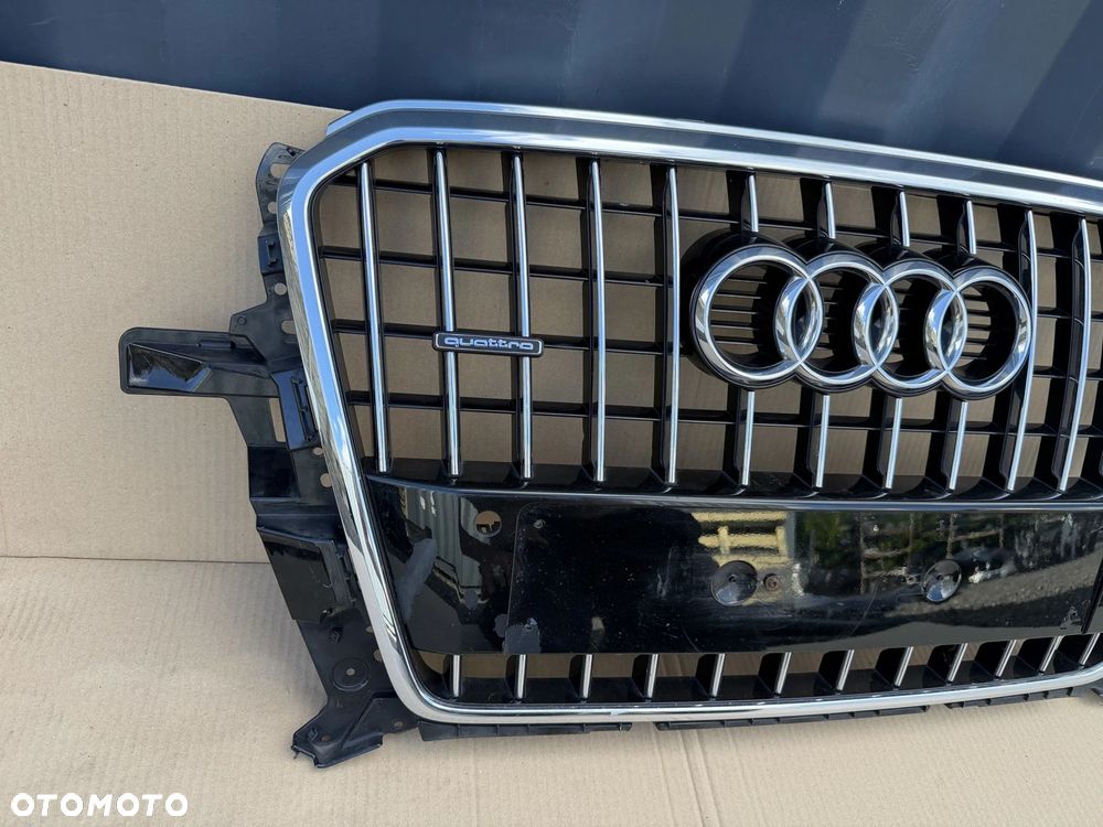 GRILL ATRAPA AUDI Q5 8R0 S-LINE LIFT 2012-2016 ORYGINAŁ ŁADNY STAN - 3