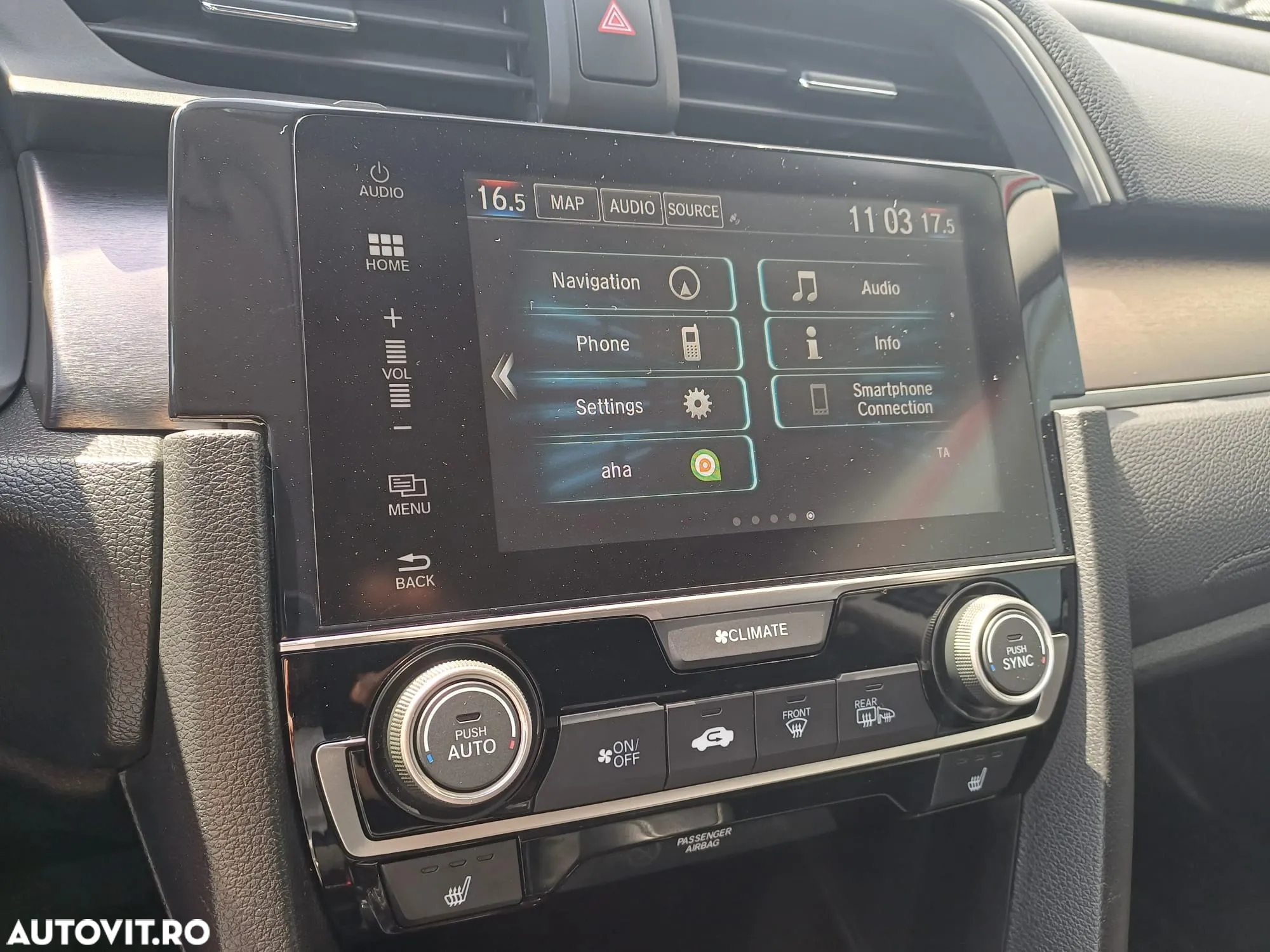 Honda Civic Sedan 1.5 VTEC Turbo CVT Elegance Navi - 17