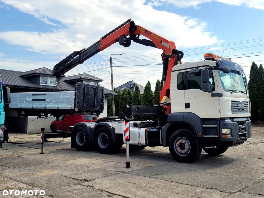MAN TGA 33.480 6x4 Palfinger PK29002 Ciągnik + Kiper - 33