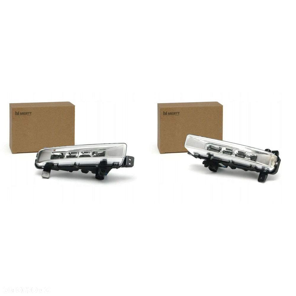 KPL x2 Halogen PRAWY + LEWY lampa przeciwmgielna BMW 5 G30 G31 6 G32 2017+ - 1