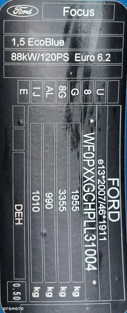 Ford Focus 1.5 EcoBlue Start-Stopp-System TITANIUM DESIGN - 26