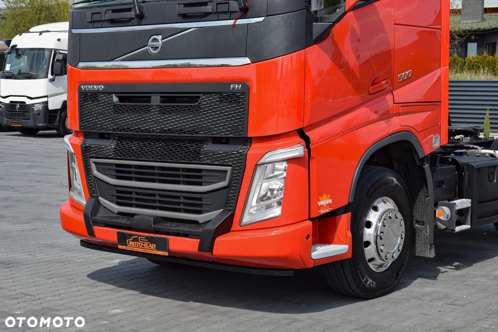 Volvo FH500 / NISKA KABINA / HYDRAULIKA / EURO 6 / ACC / LEDY / ALUFELGI / SERWISOWANY / SPROWADZONY - 9