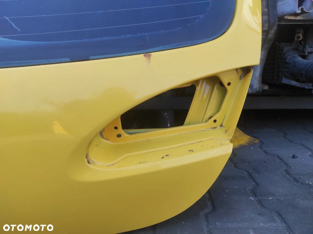 KLAPA TYLNA BAGAŻNIKA SZYBA SEAT LEON 2 CUPRA FR MS DESIGN LOTKA SPOILER LS1A ŻÓŁTA WYSYŁKA !!!! - 2