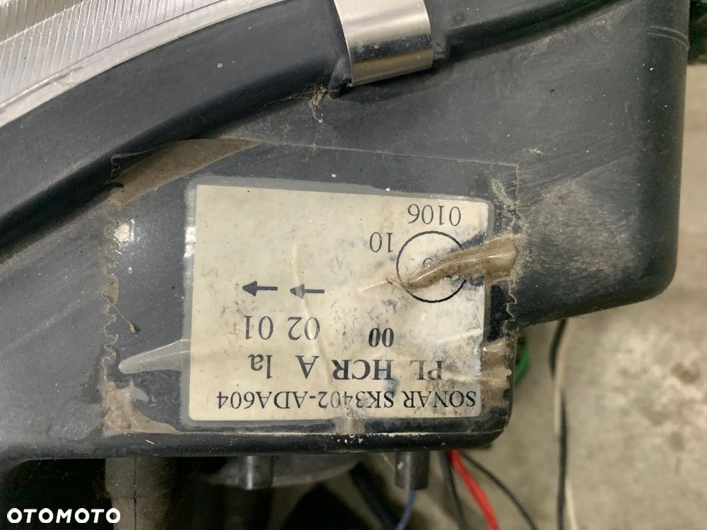lampy przód przednie sonar sk3400 soczewka h7 Audi A6 C6 2.4 - 10