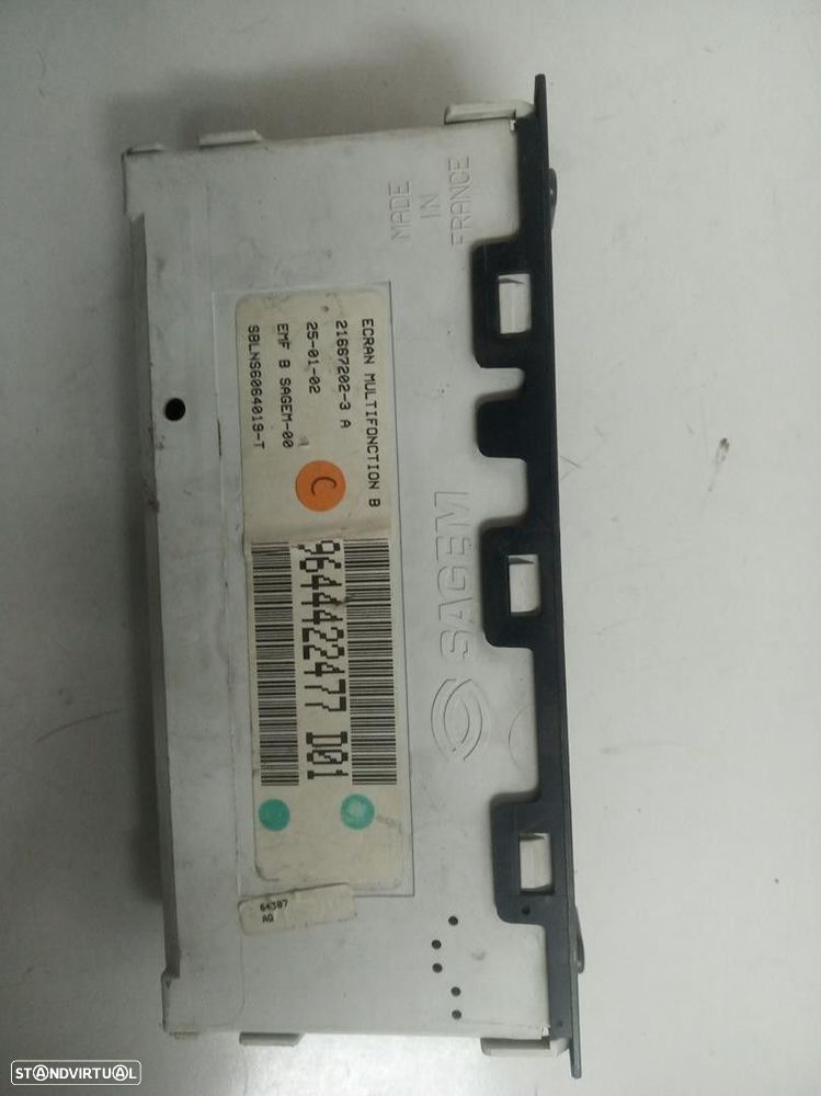 ECRÃ MULTIFUNÇÕES CITROEN C5 I 2002 -6944422477 - 4