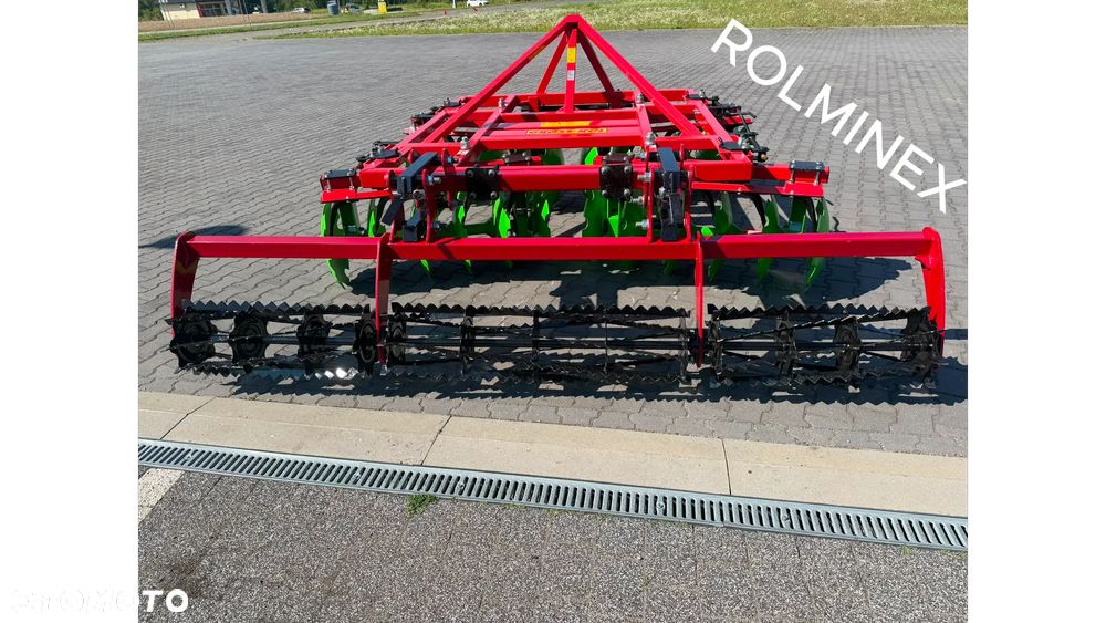 Brona talerzowa GRASS-ROL Regulacja na korby Talerzówka Transport - 4