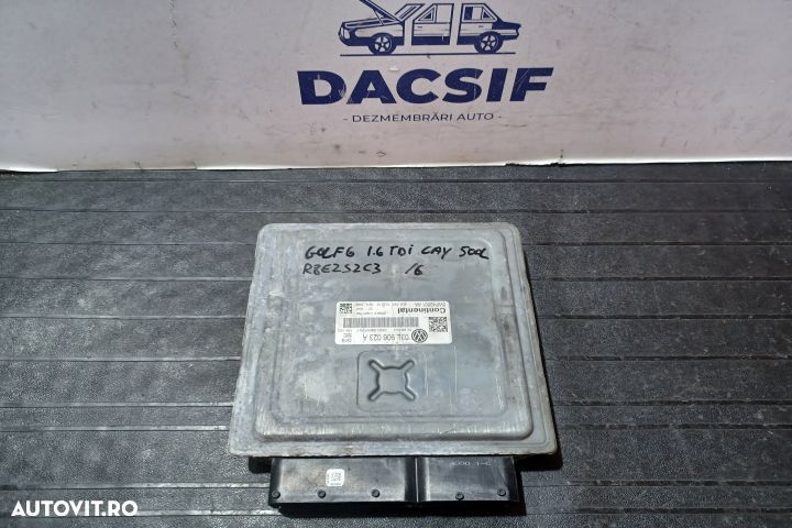 Calculator motor ECU 03L906023A 5WP42801AA - 1.6 CAYB 03L906023A 5WP4 - 2