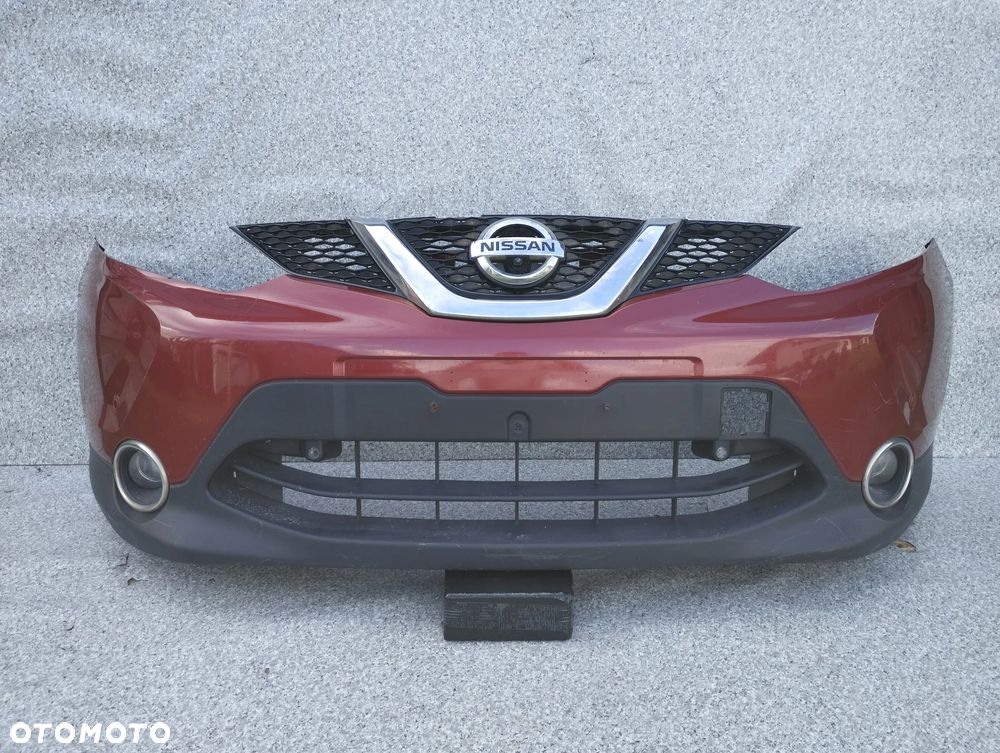 Nissan Qashqai II J11 13-17r zderzak przód przedni Grill 4x PDC Kamera - 1