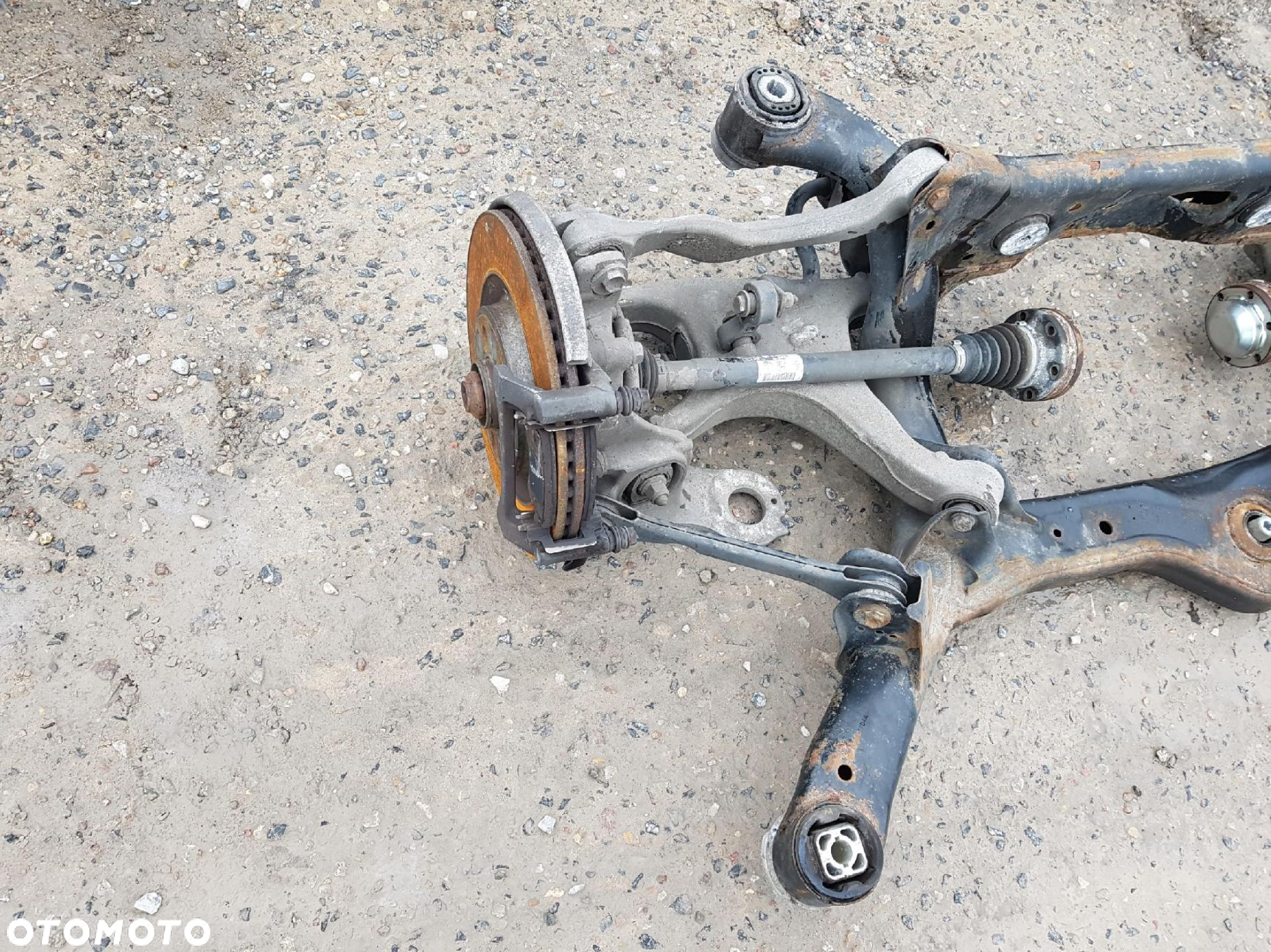AUDI A6 C7 LIFT 15-18r ALLROAD 3.0 TDI BELKA ZAWIESZENIA TYŁ 4G0505235AD - 3