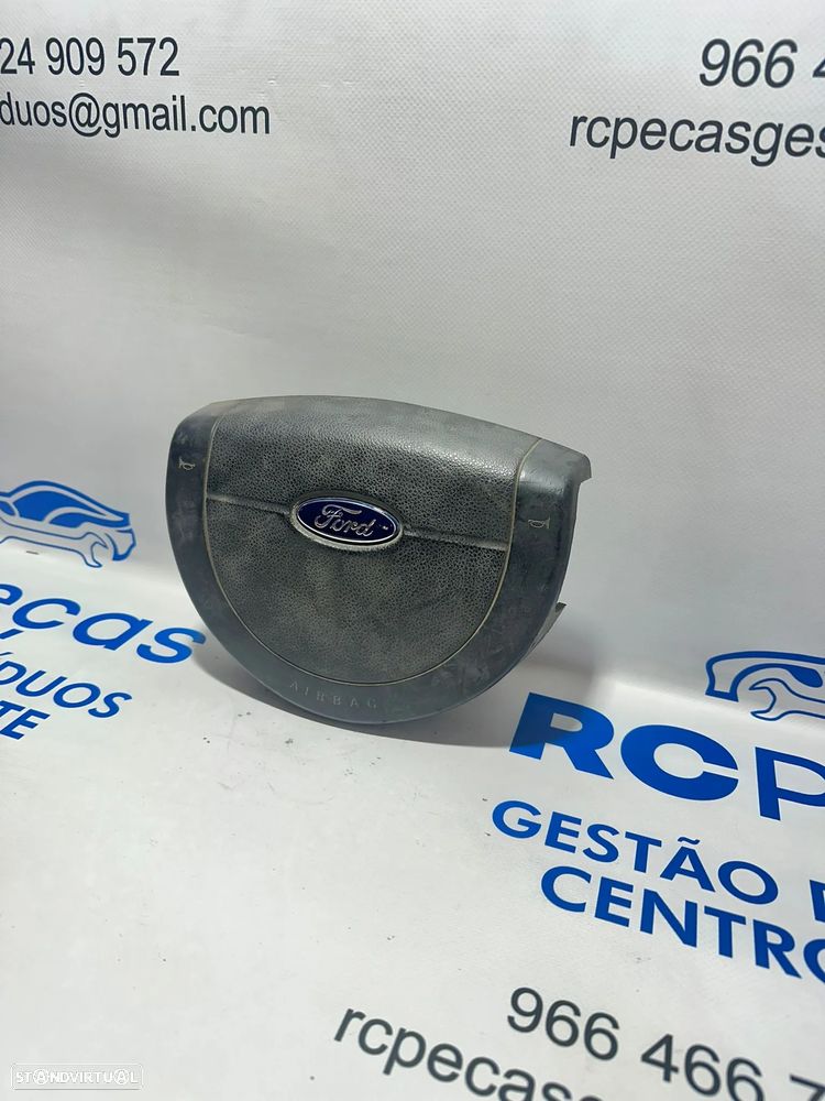 .Airbag Volante Guiador Original Ford Fiesta 5 MK5 2S6AA042B85ALZHHD 2002 - 2008 - 4