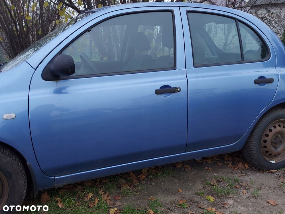 NISSAN MICRA K12 02- DRZWI LEWE TYŁ TYLNE T12 G - 5