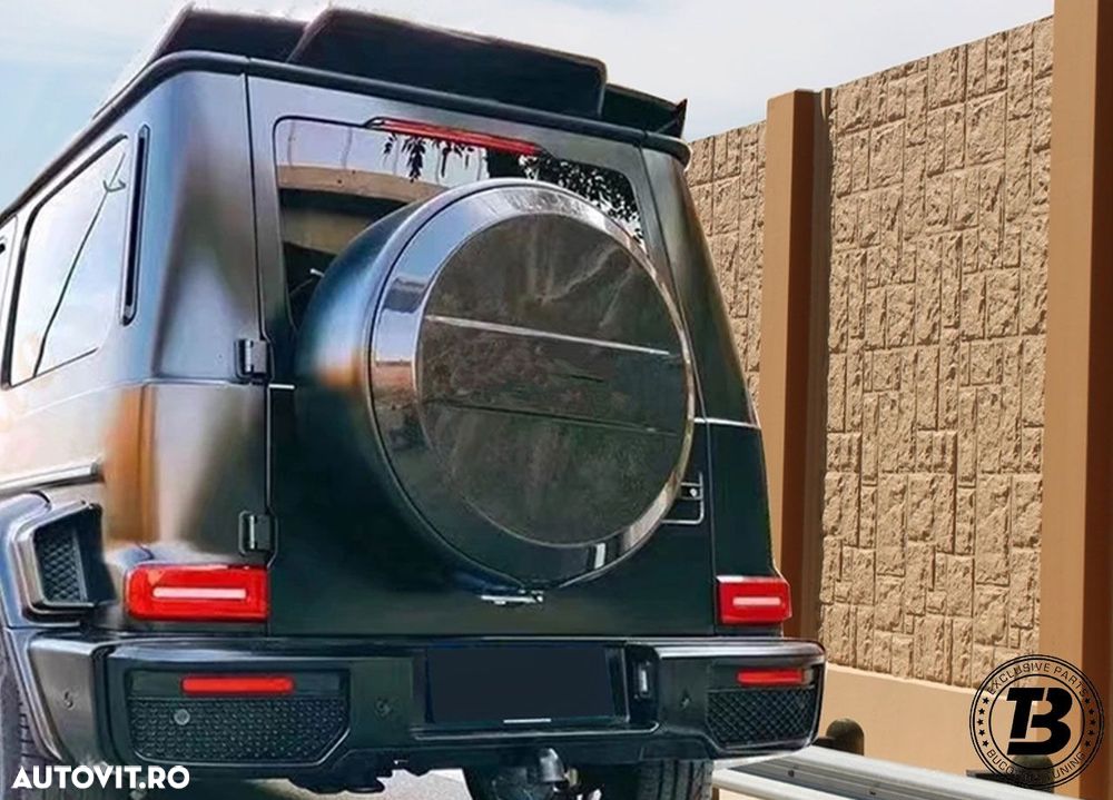 Capac roata de Rezerva compatibil cu Mercedes G Class W463 W464 B Design - 8