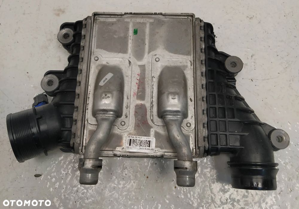 LAND ROVER DISCOVERY SPORT L550 RANGE ROVER EVOQUE 2.0D L538 JAGUAR XE 2.0D JAGUAR F-PACE CHŁODNICA INTERCOOLERA ORYGINAŁ - 2