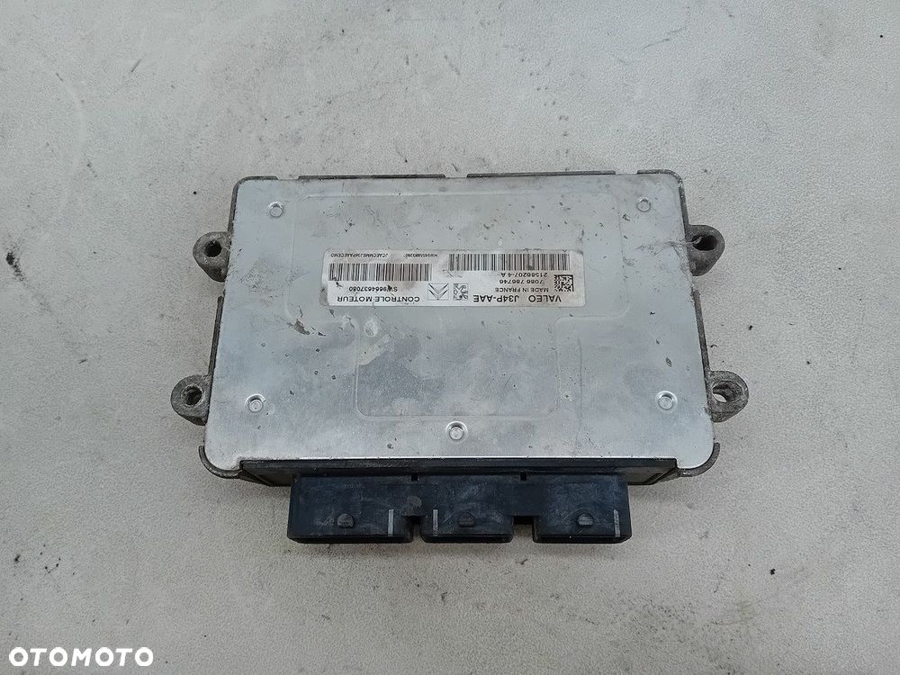 KOMPUTER, STEROWNIK PEUGEOT 206 9664637080 J34P-AAE 1.4 8V - 7