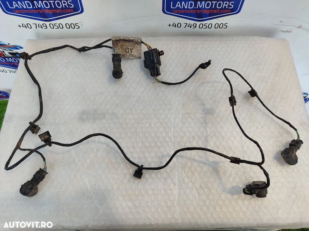 INSTALATIE + SENZORI PARCARE BARA SPATE JAGUAR XF LAND ROVER FREELANDER 2 VOLVO / COD OEM 6W83-15K859-CA / 7G92-15K868-AD / 30678342 2006-2015 - 1