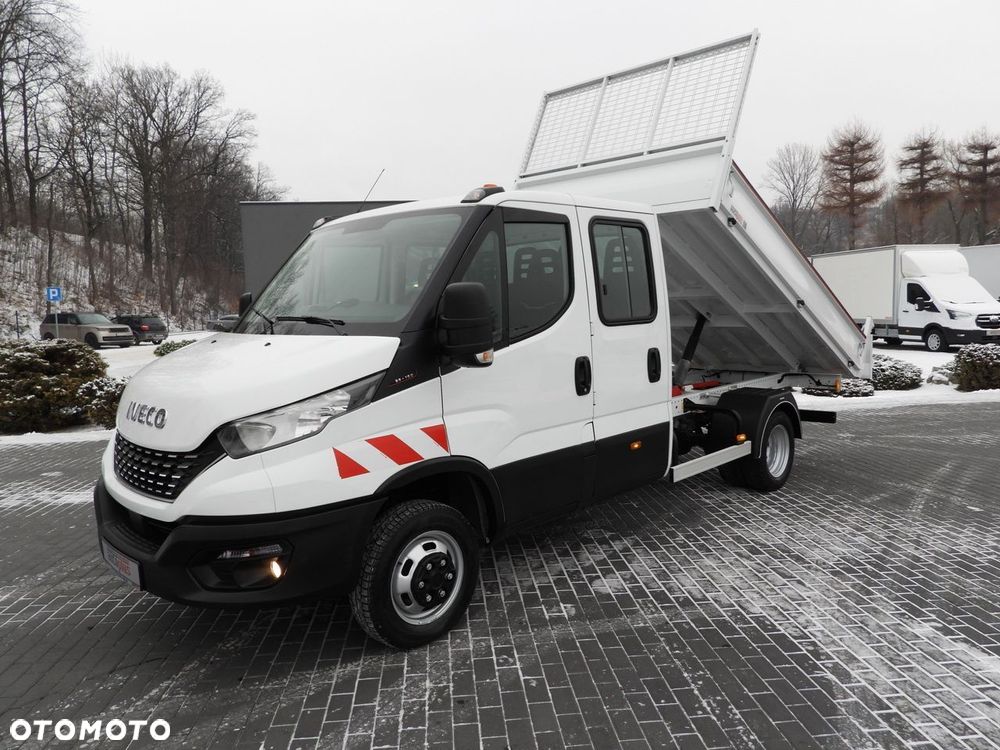Iveco DAILY 35C16 WYWROTKA PODWÓJNA KABINA DOKA 6 MIEJSC TEMPOMAT NAWIGACJA BLIŹNIACZE KOŁA KLIMATYZACJA  160KM - 18