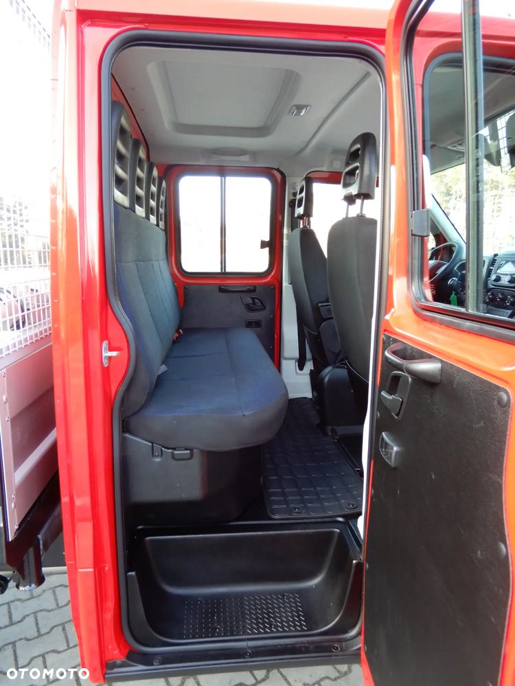 Iveco DAILY 35C16 Brygadowy Dubel Doka + Wywrotka Renomowanej Firmy RomCar Wywrot Kiper x 3 Skrzynia 3004 mm Blokada Mostu Rozstaw Osi 3750 mm HAK 3500 Stan 6-Cio Osobowy + 755 Kg Ładowność Auta Jak NOWY POLECAM - 29