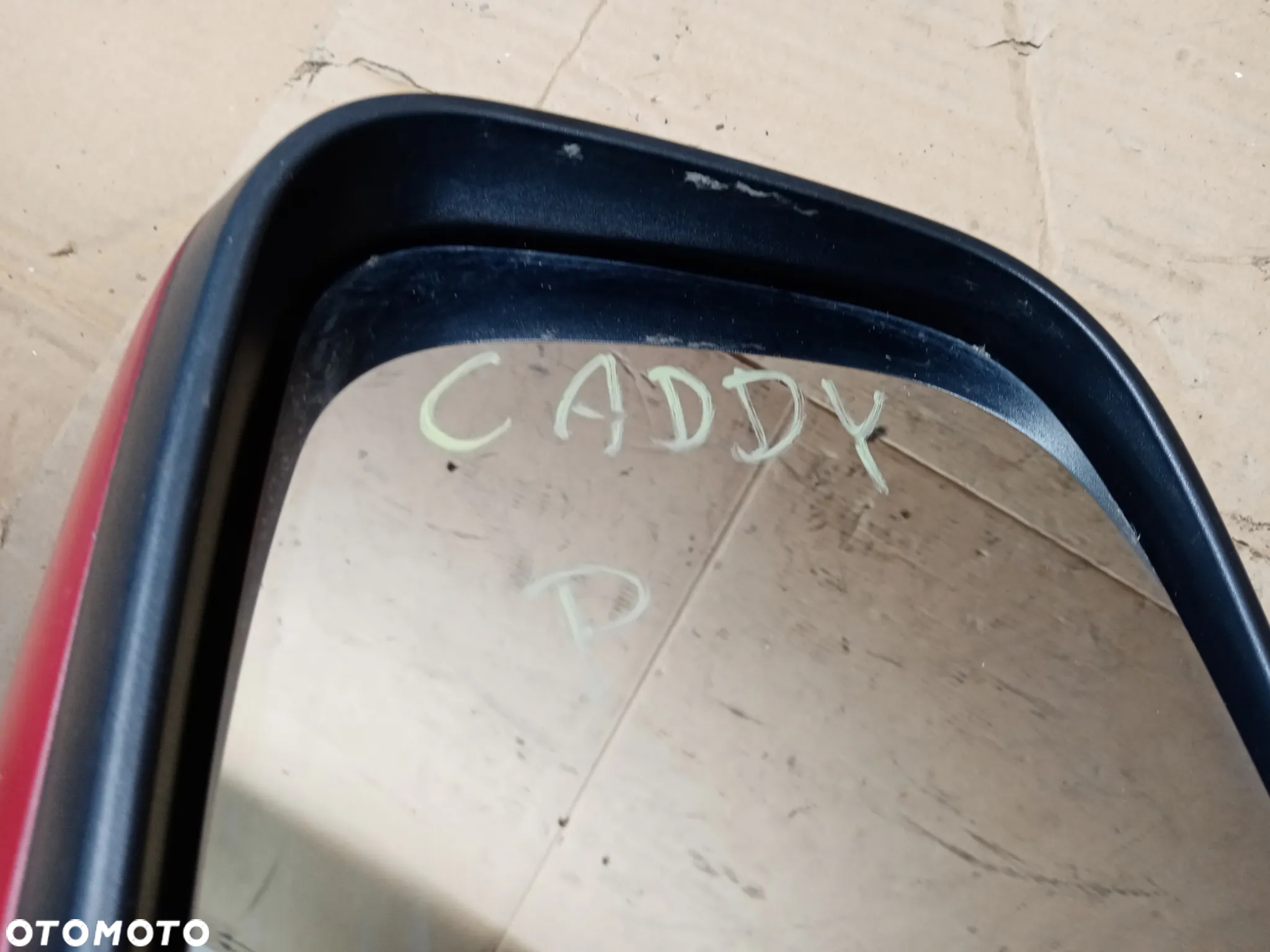 Lusterko zewnętrzne prawe manualne Europa VW Caddy III - 11