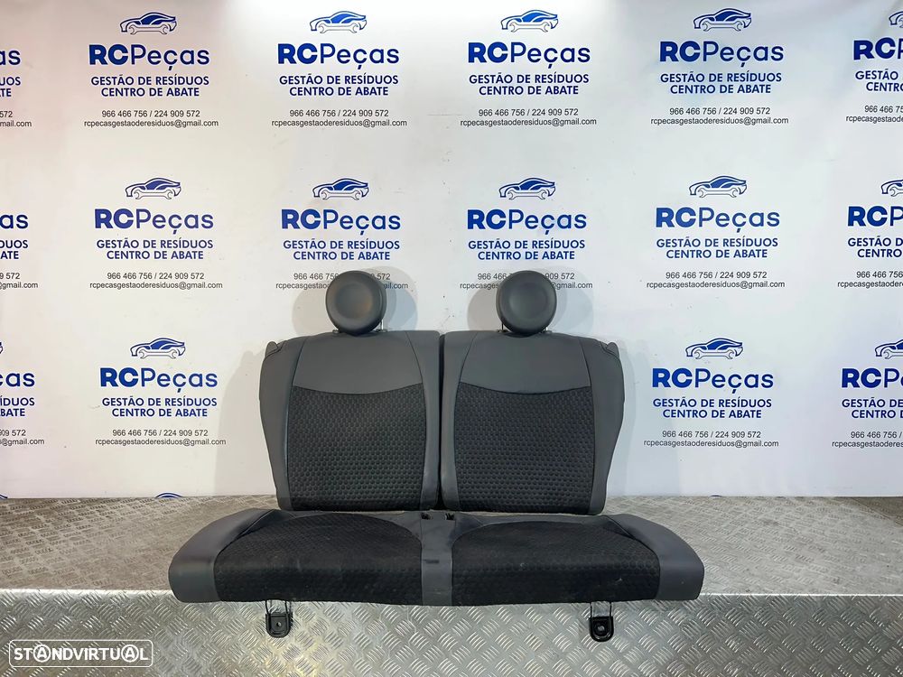 .Conjunto Bancos Pele Tecido Fiat 500 500S Sport 312 2007 - Presente - 4