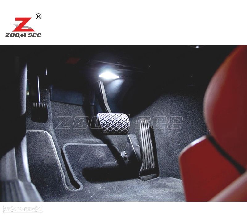 KIT COMPLETO DE 19 LÂMPADAS LED INTERIOR PARA MERCEDES CLASE ML W164 ML320 ML350 ML420 ML450 ML500 - 4