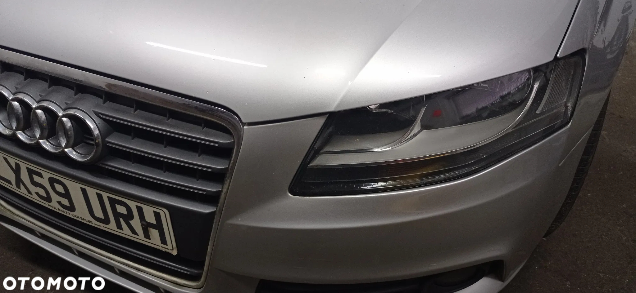 AUDI A4 B8 maska przednia zderzak przód LX7W - 5