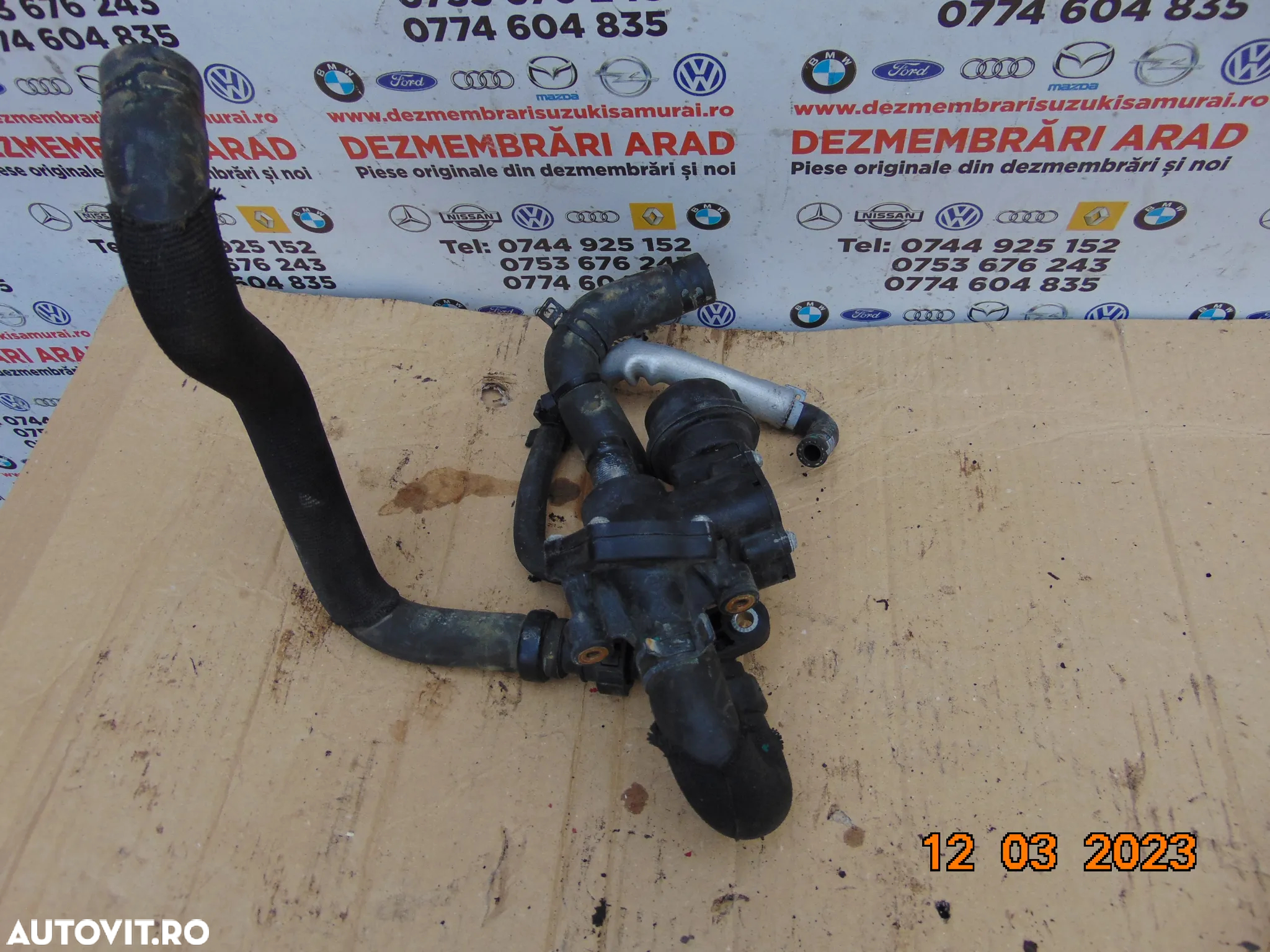 Carcasa termostat Renault Master 2.3 euro 6 opel Movano Nissan nv400 2.3 euro 6 biturbo - 4