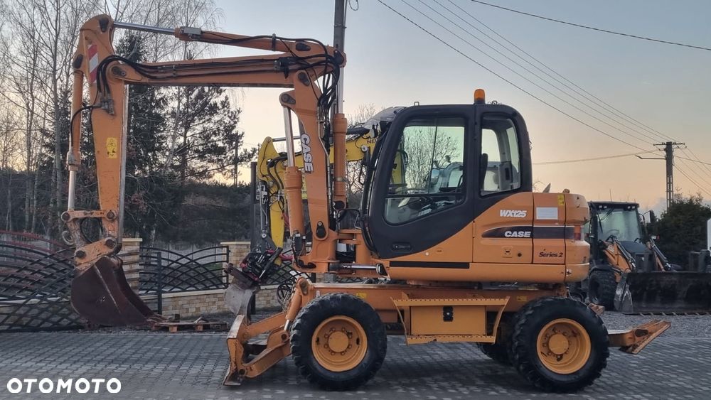 Case WX 125/ Łyżka skarpowa/ Maszyna sprowadzona/ - 8