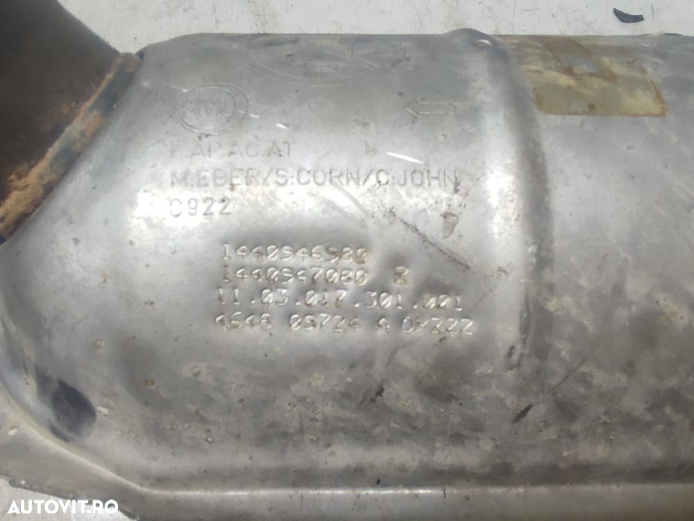 Filtru particule dpf 1440946980  2.2 hdi 4H03 Citroen Jumper 2 [2nd f - 3