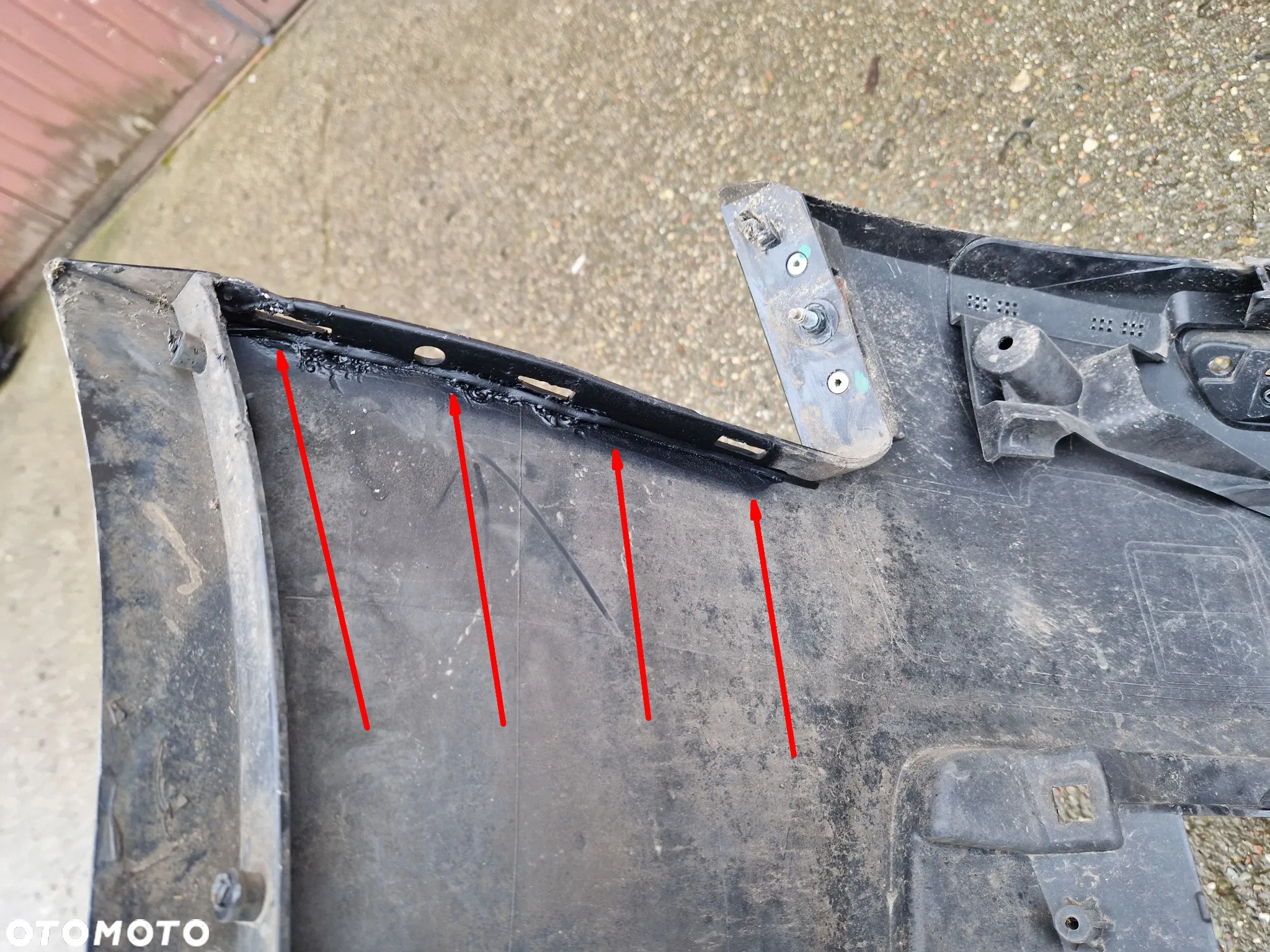 Audi A6 C6 lifting 08- zderzak przedni 4F - 8
