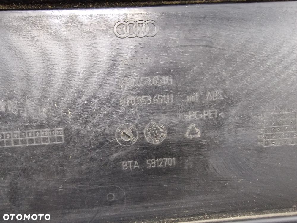 AUDI A5 8T0 LIFT S-LINE 11- ATRAPA / GRILL PRZEDNI PRZÓD NA PDC , NR 8T0853651G / 8T0853651H , NR AUKCJI GL84 - 29
