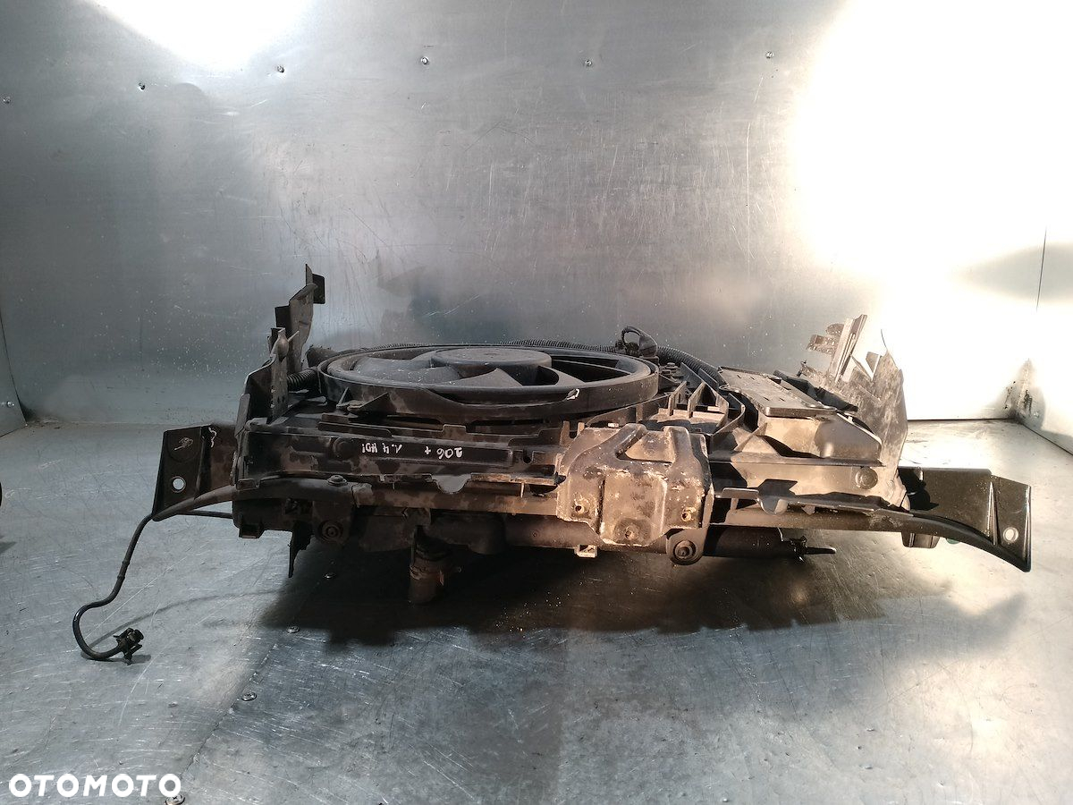 PAS PRZÓD, CHŁODNICE, WENTYLATOR PEUGEOT 206 PLUS 1.4 HDI - 5